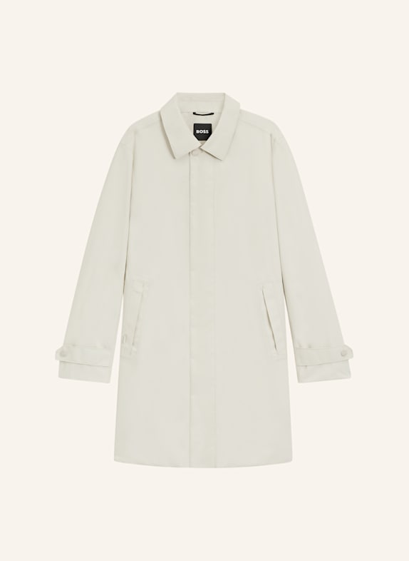 BOSS Klassischer Mantel P-JARED-GORETEX-253F Regular Fit WEISS