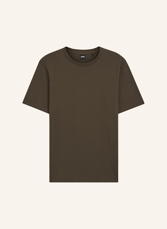 BOSS T-Shirt TIBURT GRÜN
