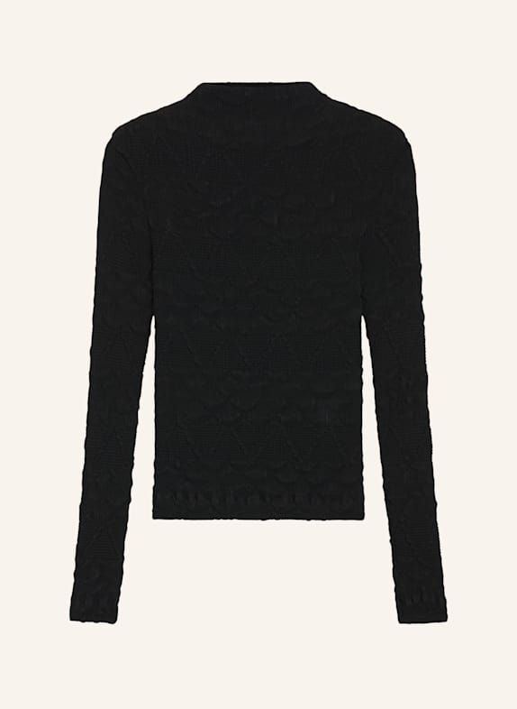 BOSS Casual Top ECURSA Slim Fit SCHWARZ