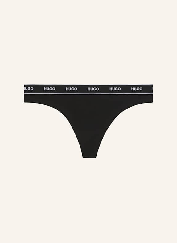 HUGO Slip TRIPLET THONG DESIGN PINK