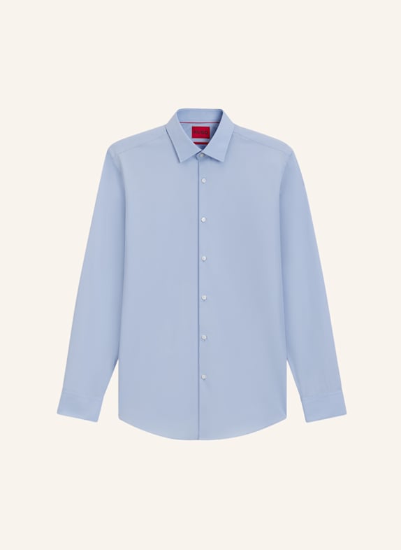 HUGO Business Hemd KENNO Slim Fit HELLBLAU