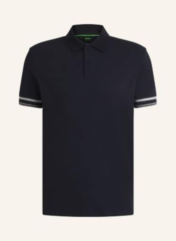 BOSS Poloshirt POLO ZONE Slim Fit DUNKELBLAU