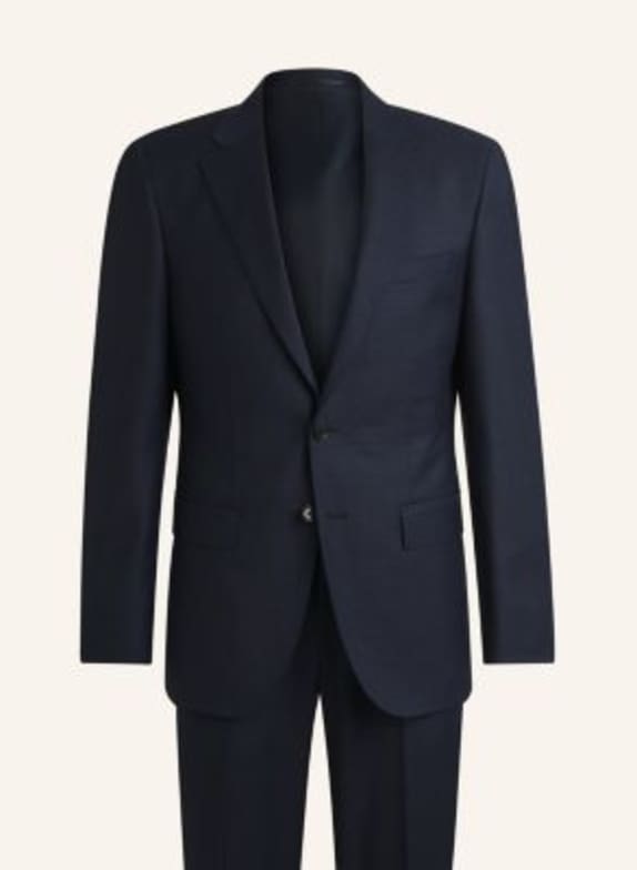 BOSS Business Anzug L-HARVERS-2PCS-241 Slim Fit DUNKELBLAU