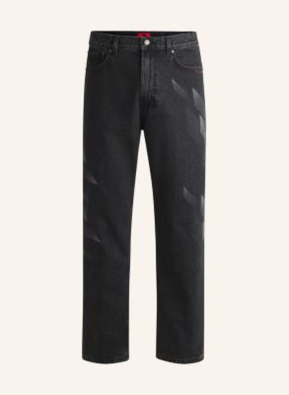 HUGO Jeans HUGO838_RB Relaxed Fit SCHWARZ