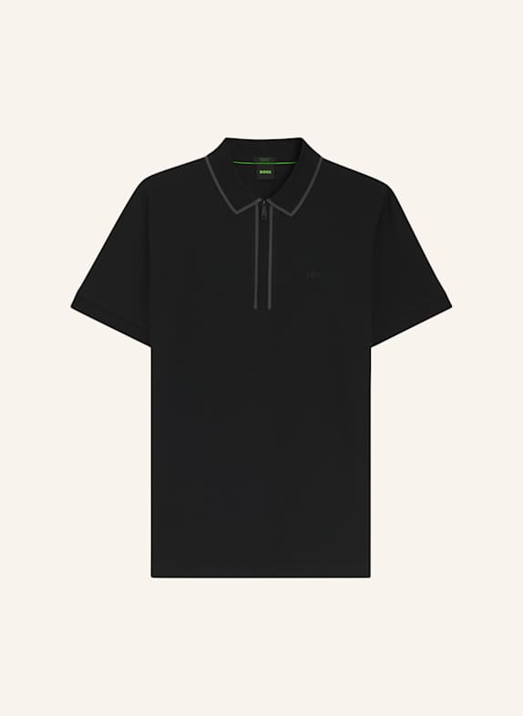 BOSS Poloshirt PHILIX TAPE Regular Fit SCHWARZ