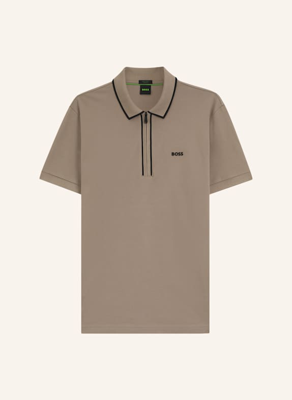 BOSS Poloshirt PHILIX TAPE Regular Fit HELLGRÜN
