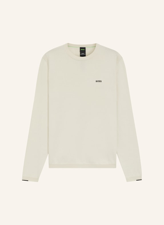 BOSS Pullover K_EVER-X CN Regular Fit WEISS