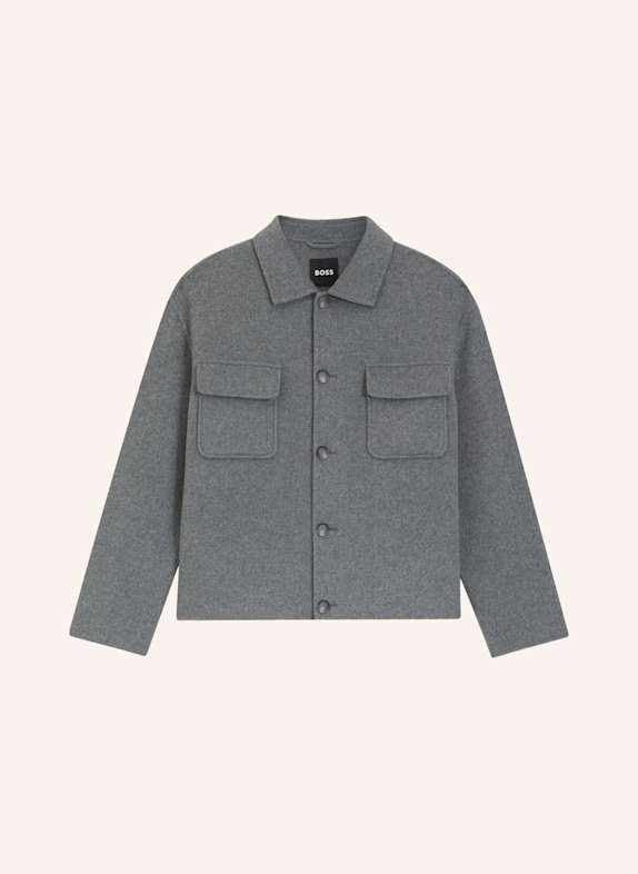 BOSS Blazer C-CADEN-OS-DF-254F Relaxed Fit GRAU