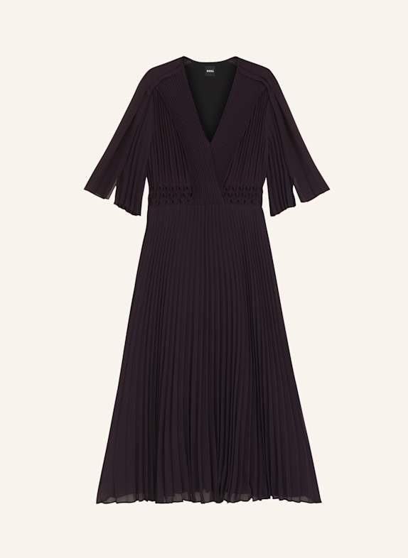 BOSS Business Kleid DAILEY Regular Fit DUNKELLILA