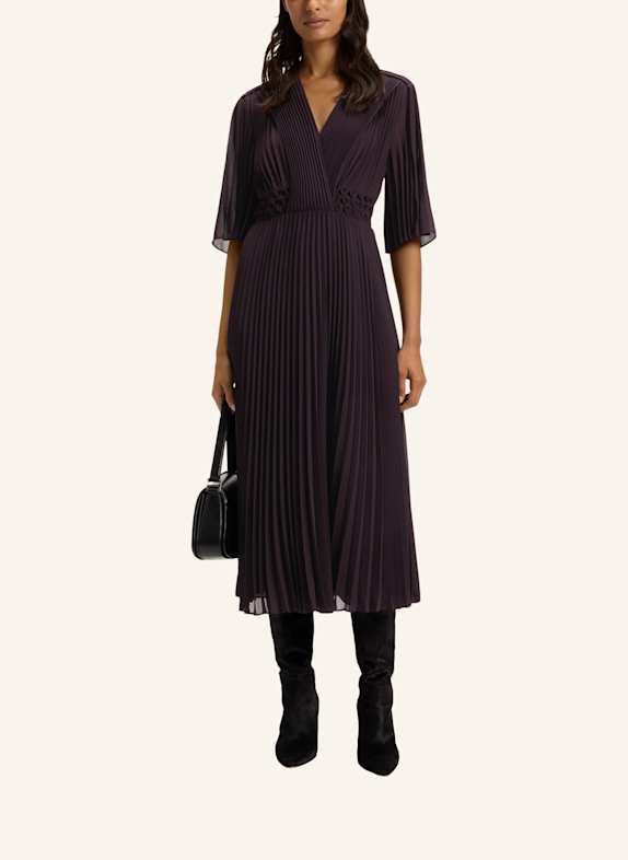 BOSS Business Kleid DAILEY Regular Fit DUNKELLILA