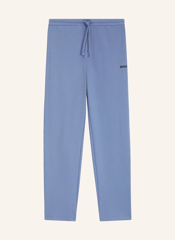 BOSS Schlafhose WAFFLE HELLBLAU