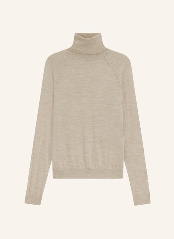 BOSS Pullover FRIZANI Slim Fit BEIGE