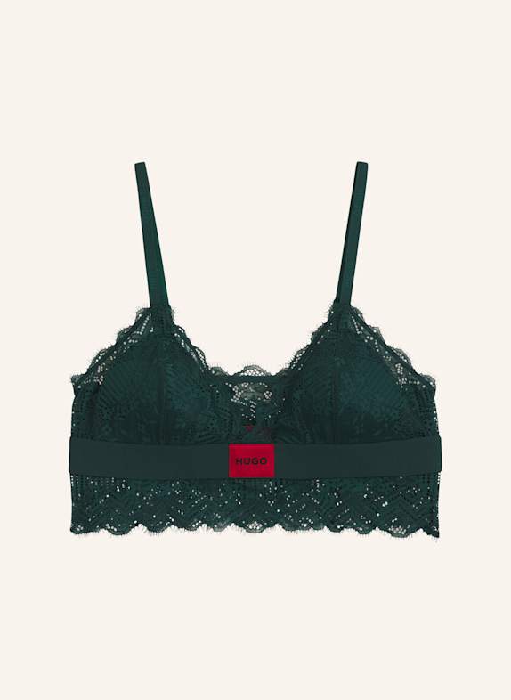 HUGO Triangel-BH LACE DUNKELGRÜN