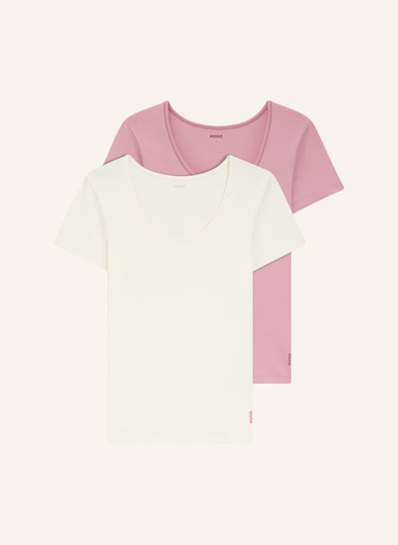HUGO Unterwäsche Top TWIN T-SHIRT RN Regular Fit PINK