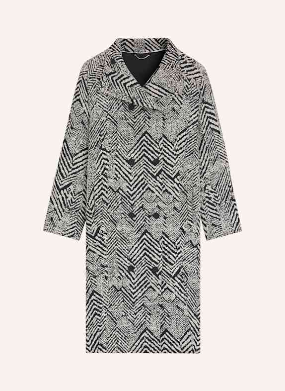 BOSS Klassischer Mantel CAVINIA1 Regular Fit WEISS