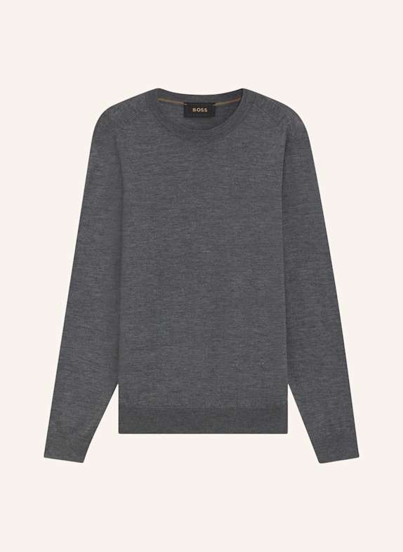 BOSS Pullover L-OVERO Regular Fit GRAU