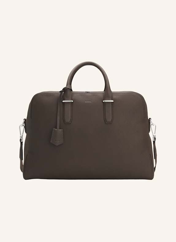 BOSS Reisetasche MADISON-B1_HOLDALL DUNKELBRAUN