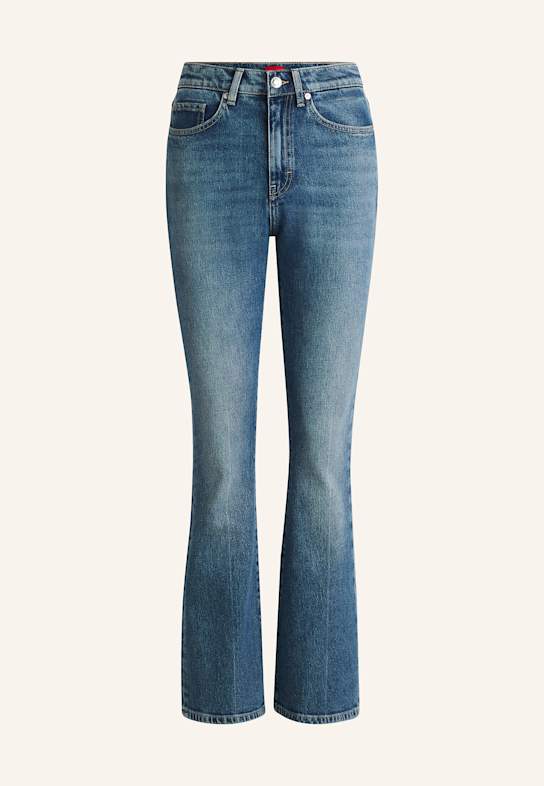 HUGO Jeans GEFLARE_2 Skinny Fit TÜRKIS