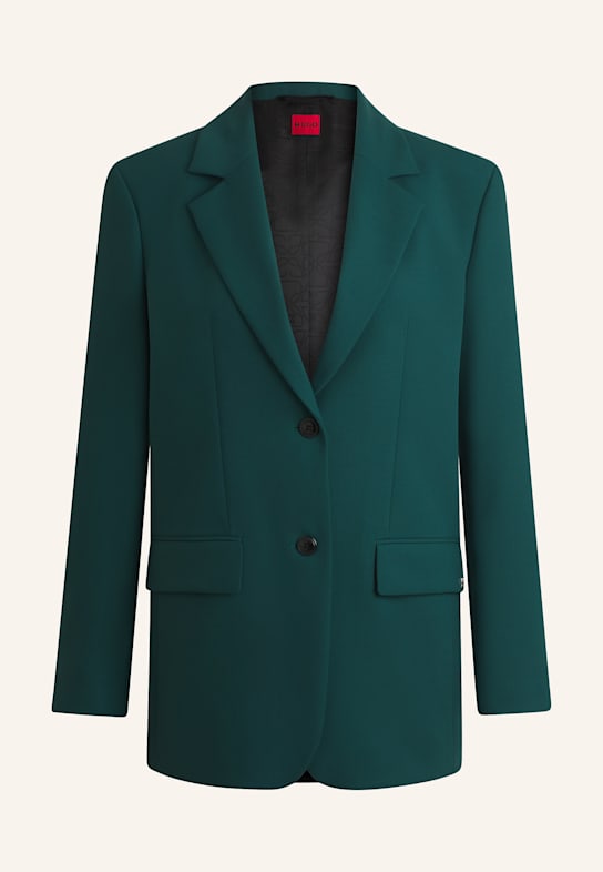 HUGO Blazer AREOTA Regular Fit DUNKELGRÜN
