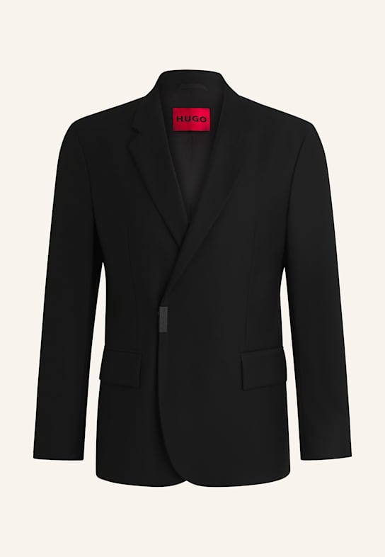 HUGO Blazer HANS254F2X Slim Fit SCHWARZ