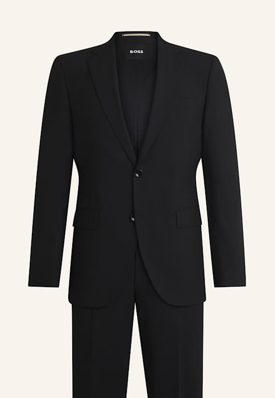 BOSS Business Anzug H-JECKSON-2PCS-224 Regular Fit SCHWARZ