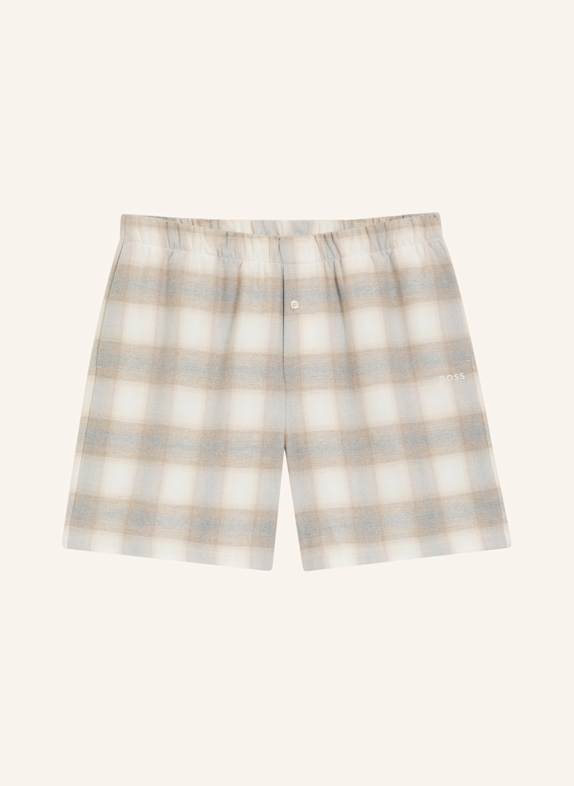 BOSS Pyjamas Unterteil WINTER WHITE SHORTS WEISS