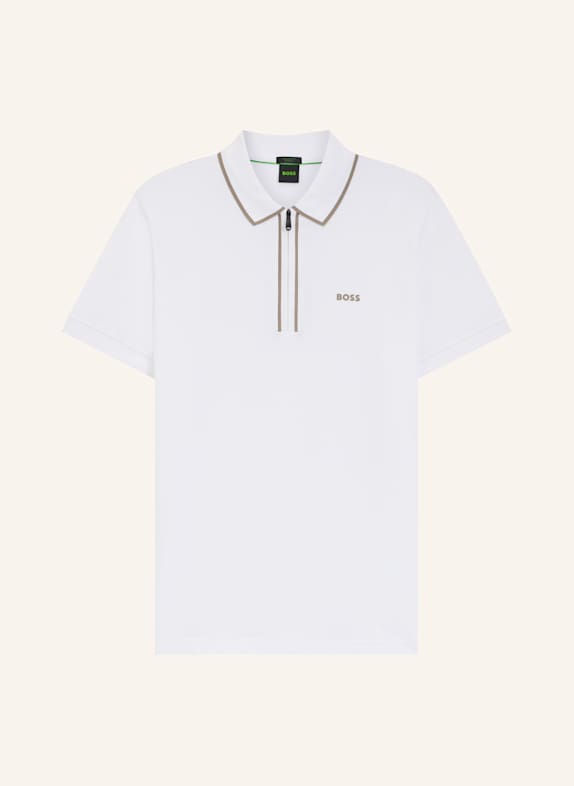 BOSS Poloshirt PHILIX TAPE Regular Fit WEISS