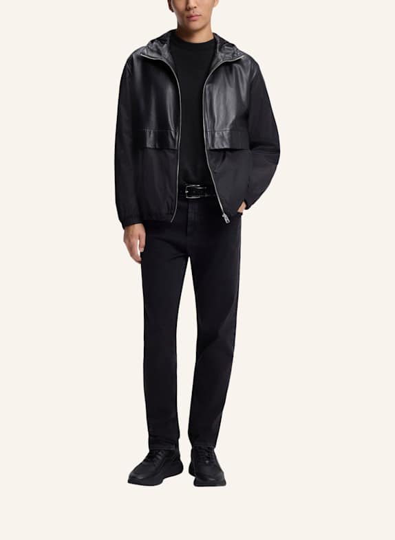 BOSS Pullover C-HERCOLE Relaxed Fit SCHWARZ