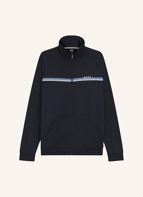 BOSS Loungewear Jacke AUTHENTIC JACKET Z Regular Fit DUNKELBLAU