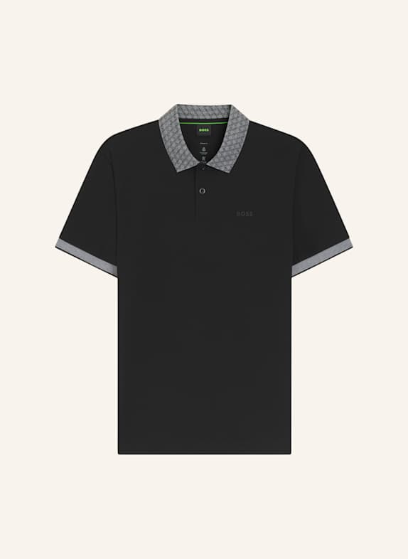 BOSS Poloshirt PL_GOC CHIP PADDY Regular Fit SCHWARZ
