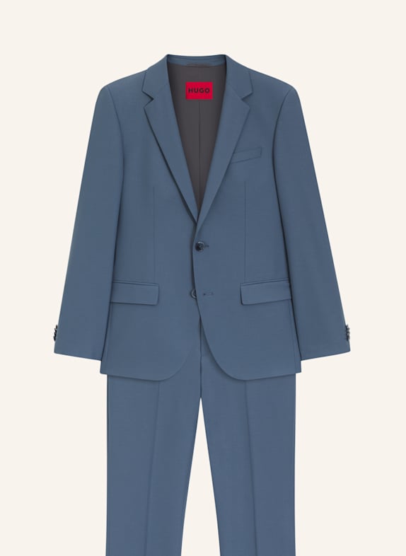 HUGO Business Anzug HENRY/GETLIN232X Slim Fit HELLBLAU