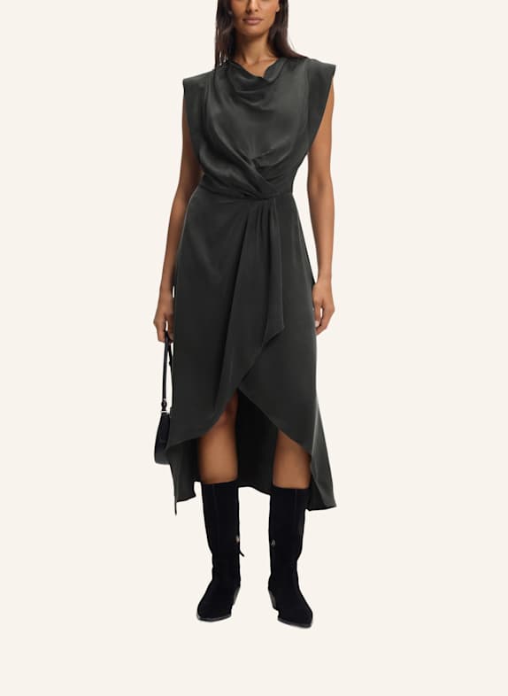 BOSS Business Kleid C_DRATTY Regular Fit GRAU