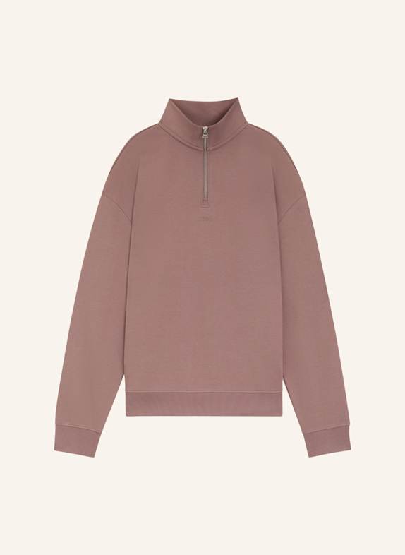 HUGO Sweatshirt DURTY244 Relaxed Fit HELLBRAUN