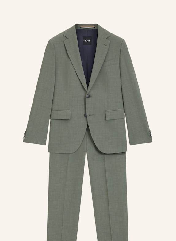 BOSS Business Anzug H-JECKSON-2PCS-253 Regular Fit GRÜN