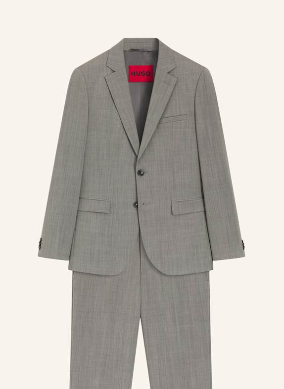 HUGO Business Anzug ARTI-HESTEN253X Extra-Slim Fit HELLGRÜN