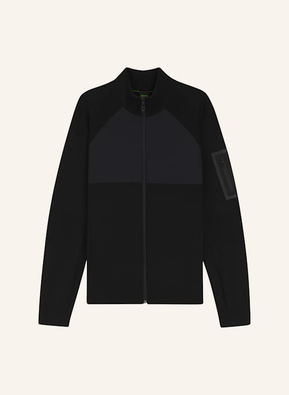 BOSS Casual Jacke KN_TOUR HY Regular Fit SCHWARZ