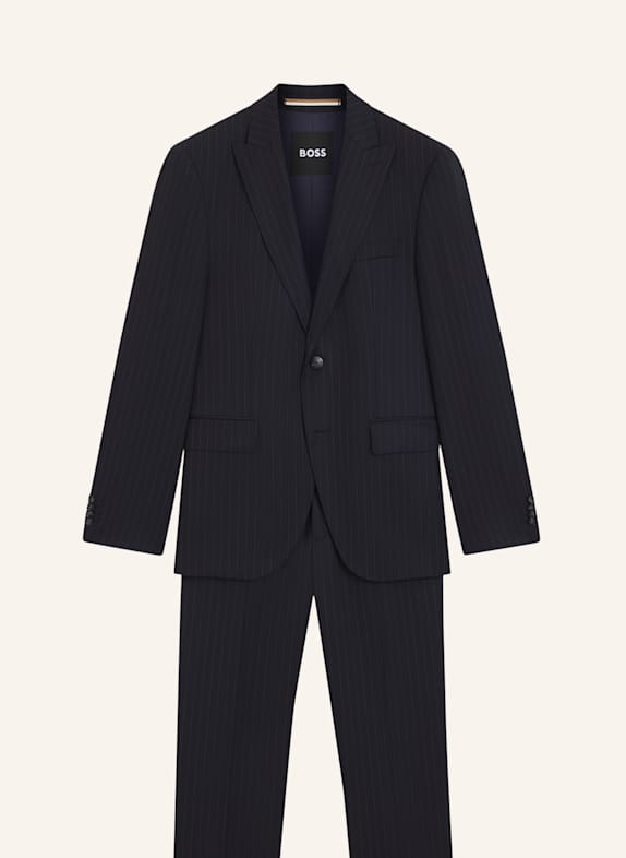 BOSS Business Anzug H-JECKSON-2PCS-PK261 Regular Fit DUNKELBLAU