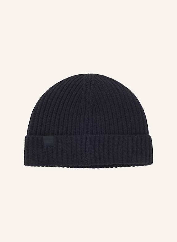 BOSS Strickmütze HERO_HAT_DB DUNKELBLAU