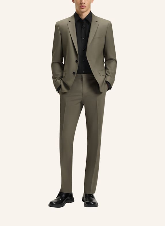 HUGO Hemd ERMO Slim Fit SCHWARZ