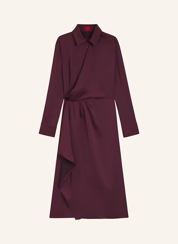 HUGO Business Kleid KRELI-1 Regular Fit DUNKELLILA