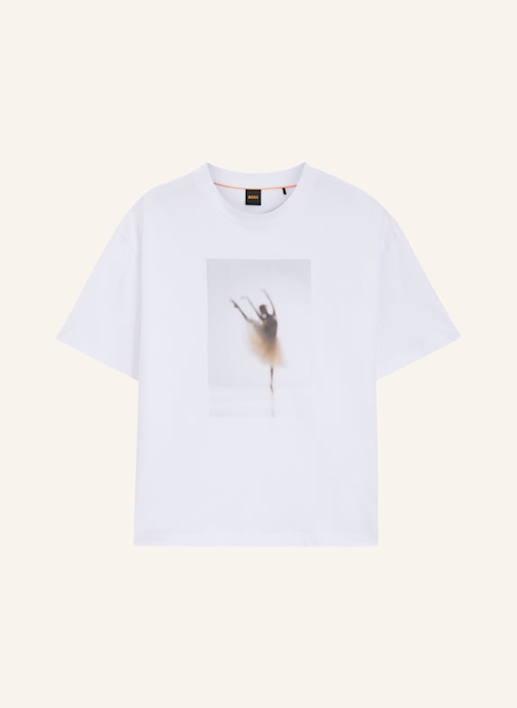 BOSS T-Shirt C_EBOYS_1 Relaxed Fit WEISS
