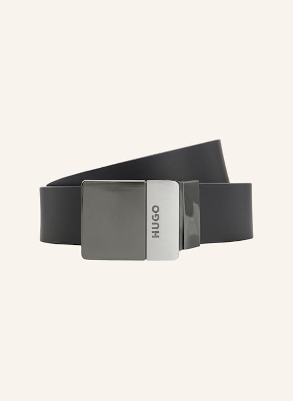 HUGO Casual Gürtel GODEON-SOFT_GB35_PP SCHWARZ