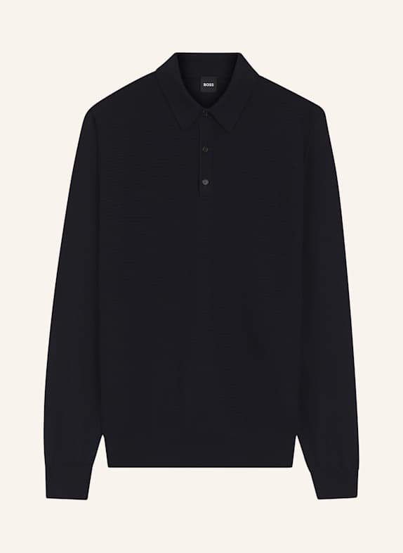 BOSS Pullover H-HINCOGNITO_IN Regular Fit DUNKELBLAU