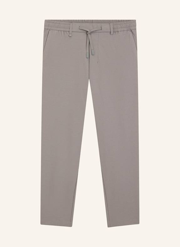 BOSS Casual Hose TR_BASIN WAFFLE Tapered Fit GRAU