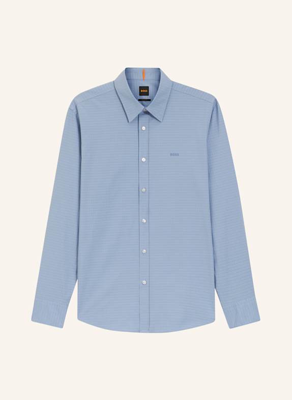 BOSS Casual Hemd RELEGANT_6_M Regular Fit BLAU
