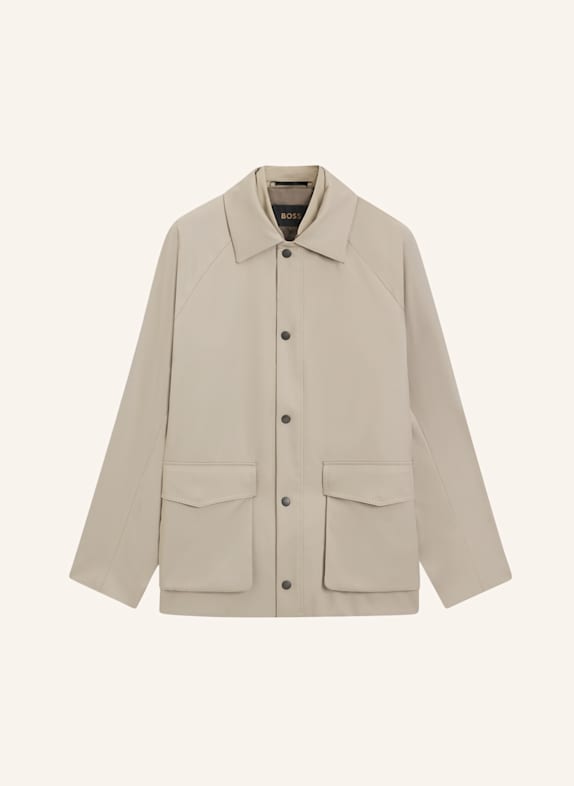 BOSS Casual Jacke L-CABOR-O Regular Fit KHAKI