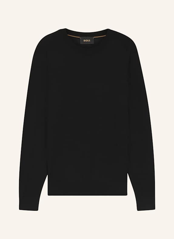 BOSS Pullover L-OVERO Regular Fit SCHWARZ