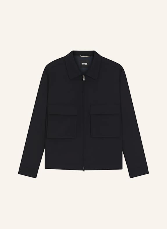 BOSS Blazer C-CARPER-OS-2PP-261 Relaxed Fit DUNKELBLAU