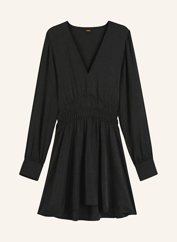 BOSS Business Kleid C_DEPLY Regular Fit DUNKELGRAU