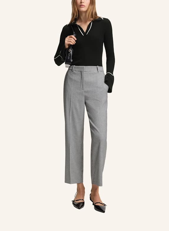 HUGO Pullover SAMUR Slim Fit SCHWARZ